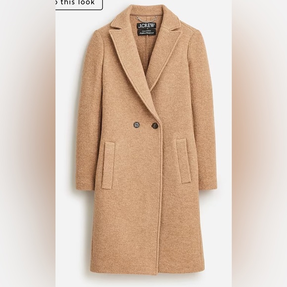 J. Crew Jackets & Blazers - New JCrew New Daphne topcoat in Italian boiled wool